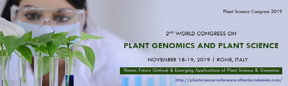 World Congress on Plant science and Genomics