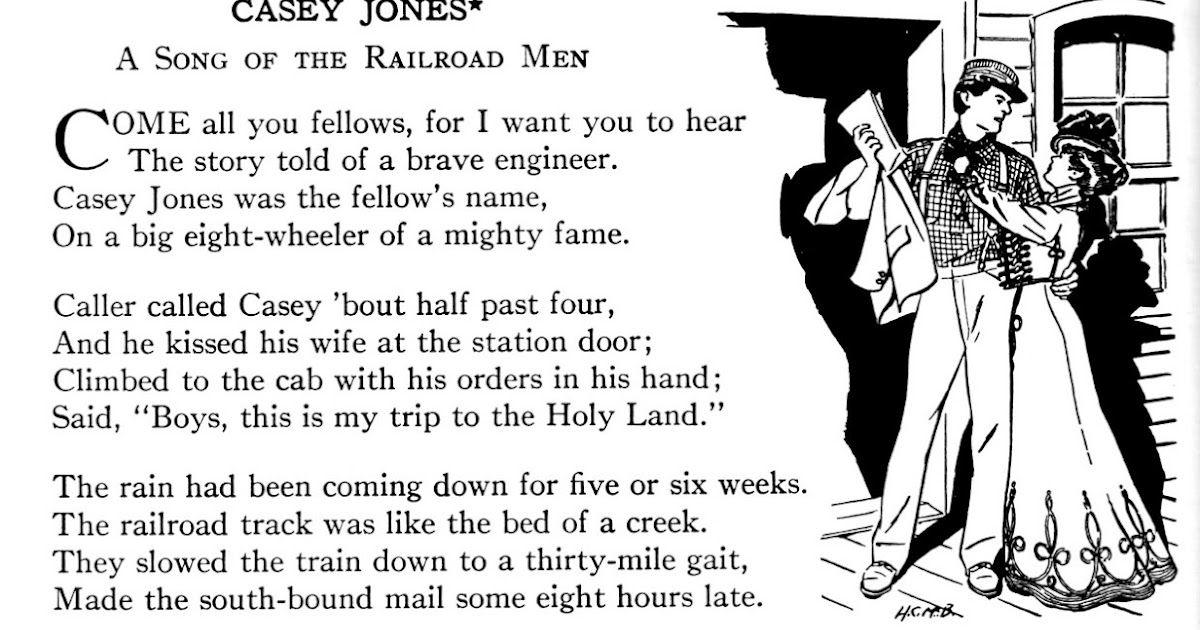 Progress is fine, but it's gone on for too long. Casey Jones A Song