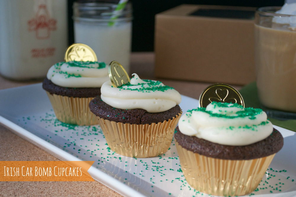 Suze Trades Irish Car Bomb Cupcakes