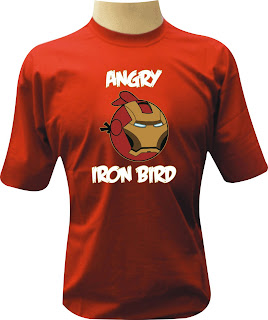 Camiseta Angry Iron Bird