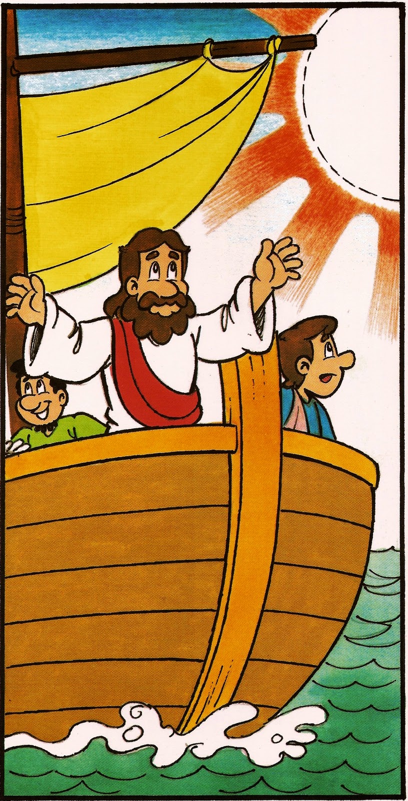 histÓrias evangÉlicas infantis jesus acalma a tempestade