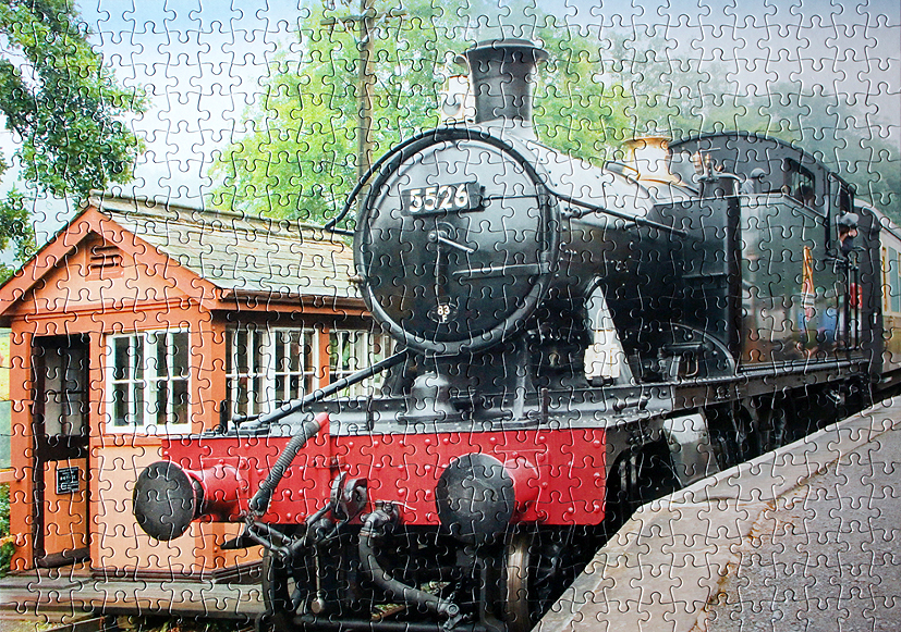 STEAM TRAINS AND JIGSAW PUZZLES A Trio from The Works