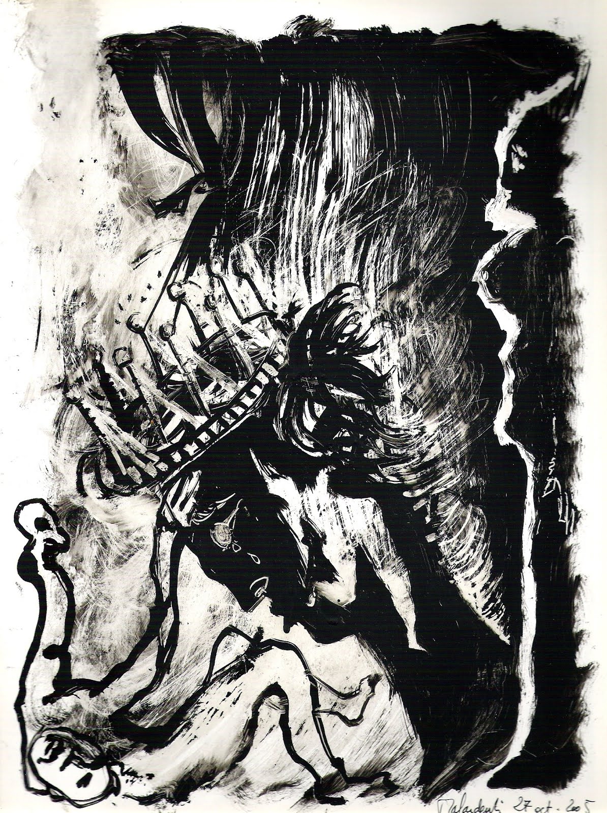 Encre sur papier