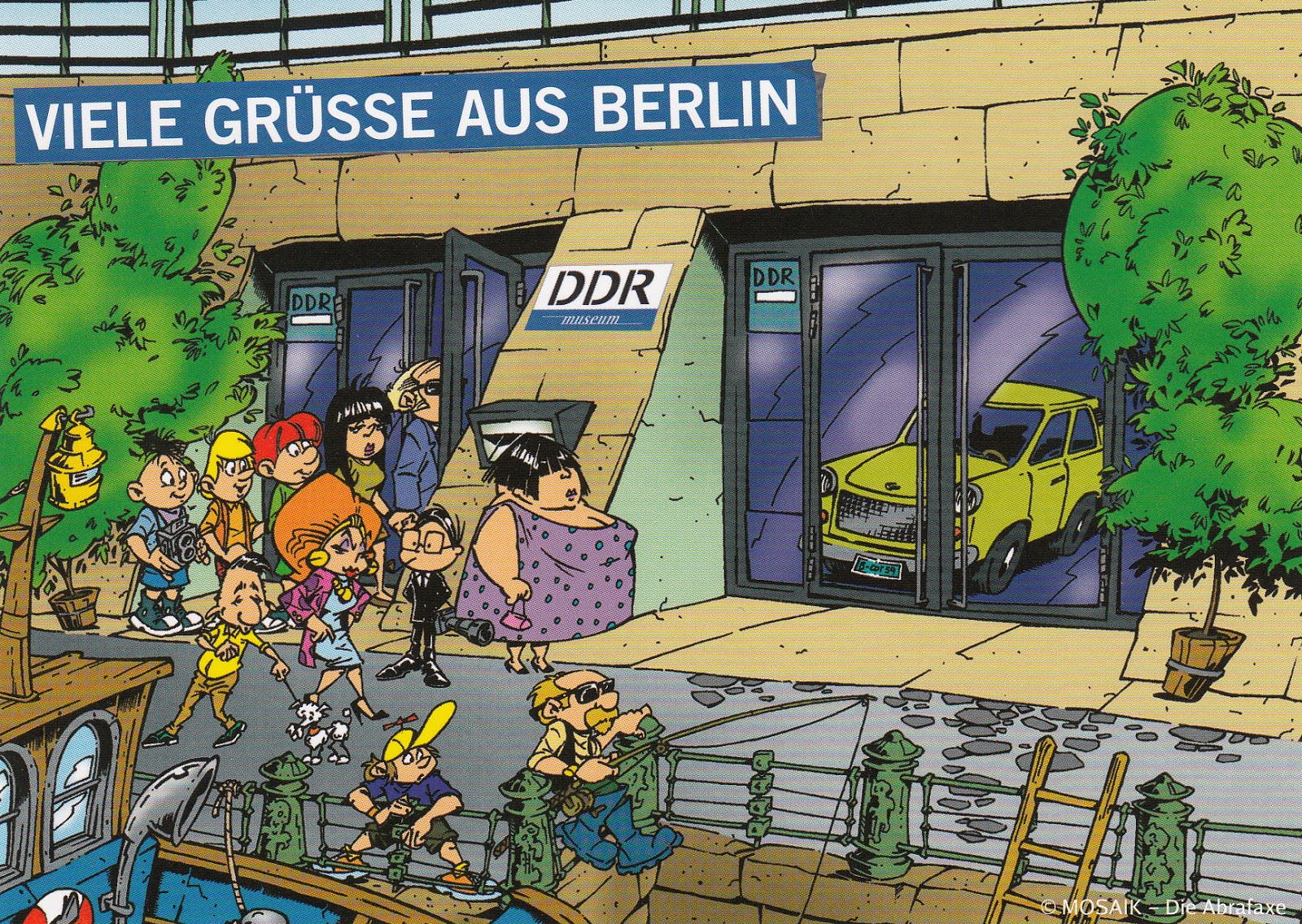 My Postcard And Stamp Week Germany Ddr Museum In Berlin