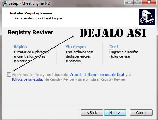 Cheat Engine 6.2 PC Español