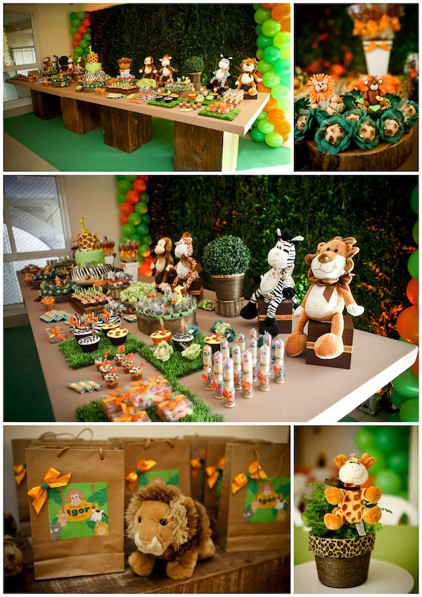 decoracao festa safari:Madagascar Theme Birthday Party decoracao festa safari:Madagascar Theme Birthday Party