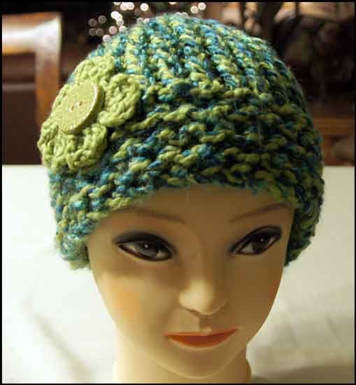 Altered Scrapbooking: Heathers Loom Knit Hat
