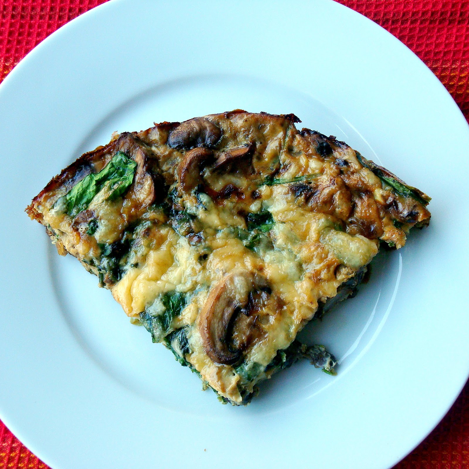 Mushroom and Spinach Frittata with Smoked Gouda Alida's Kitchen