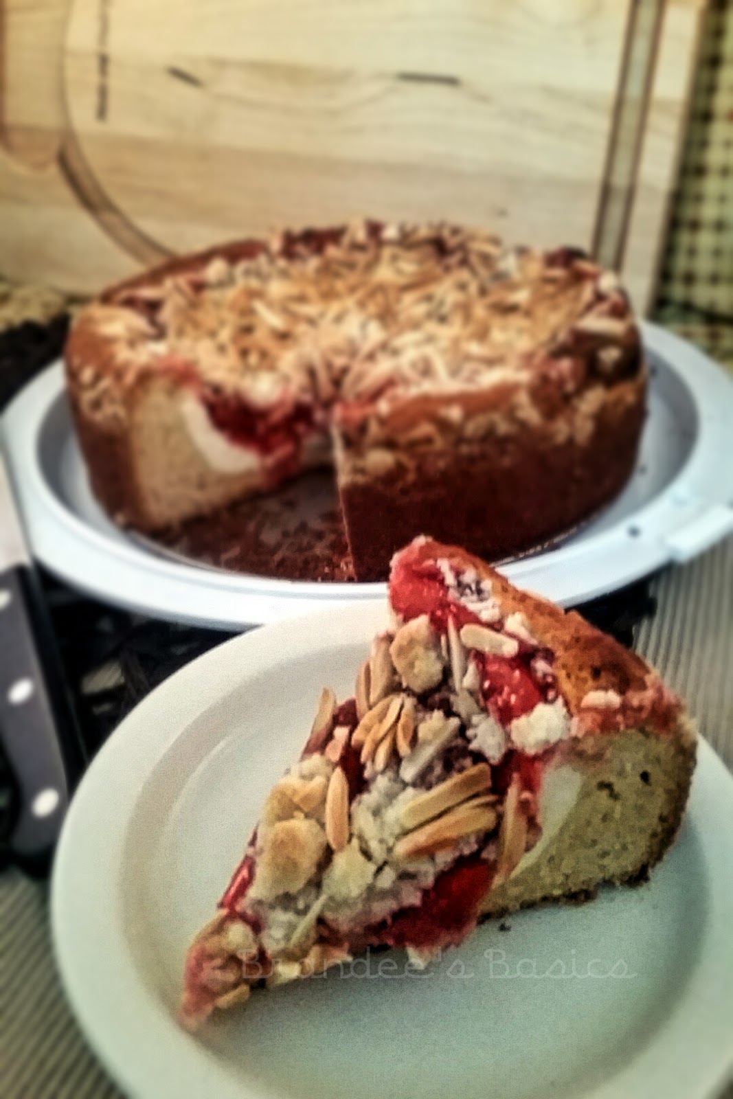 Brandee's Basics Cherry Cream Cheese Coffee Cake