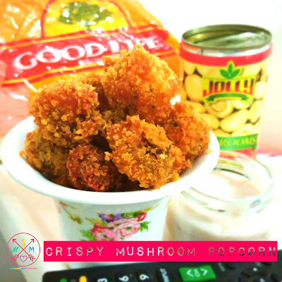 Jolly Mushroom Recipe: Crunchy Mushroom Popcorn Jolly Mushroom Recipe: Crunchy Mushroom Popcorn