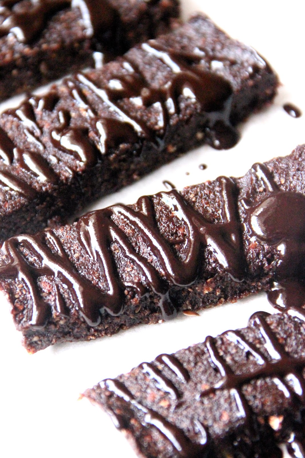 My Happy Place no bake brownies with chocolate ganache