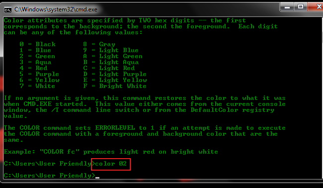 Cara Merubah Tampilan Command Prompt (CMD) Cara Merubah Tampilan Command Prompt (CMD)