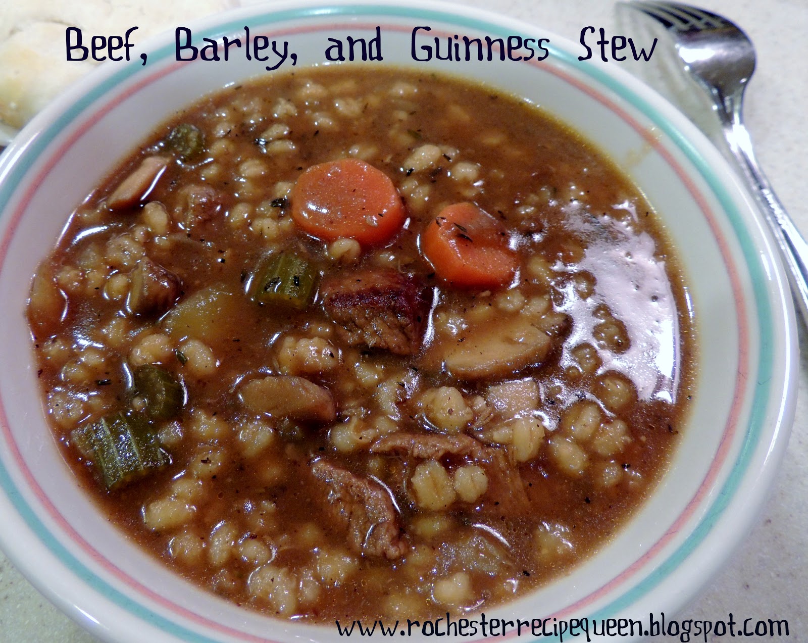 Beef, Barley, and Guinness Stew