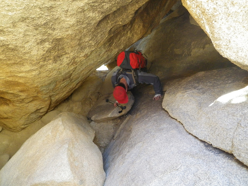 David Stillman "Chasm of Doom" cave system, Joshua Tree National Park