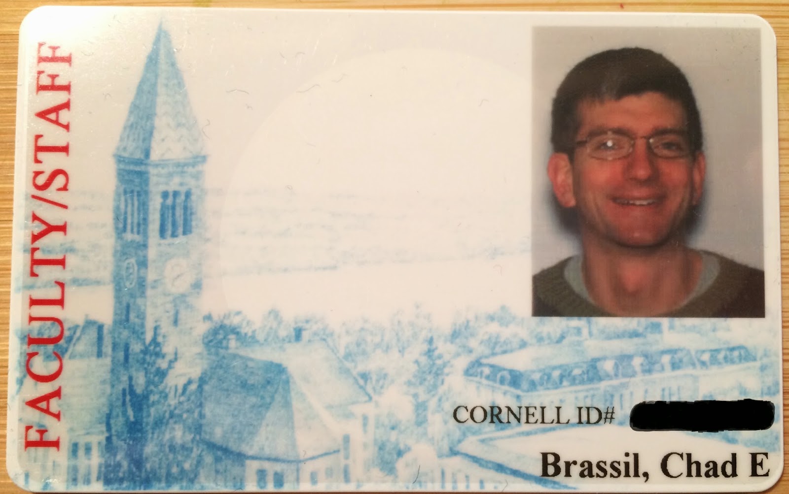 Cornell University Id Card