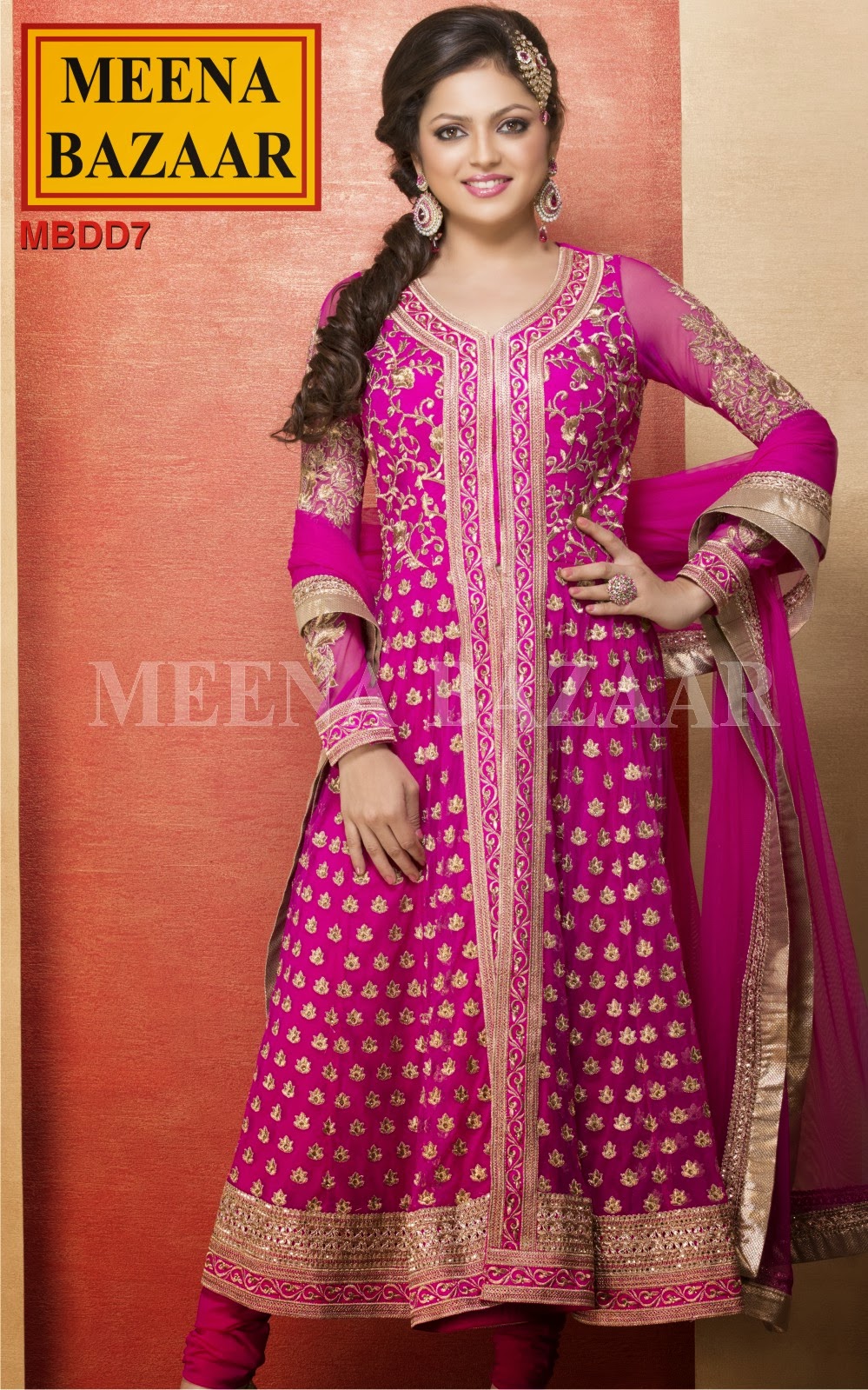 Drashti Dhami Dresses Madhubala Collection from Meena Bazaar 2013