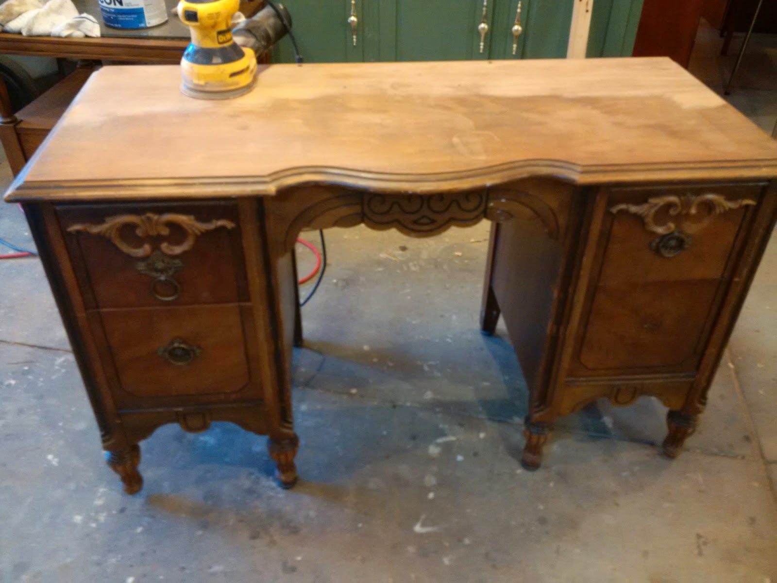 Crafty in Canada Pretty Yellow Vanity.