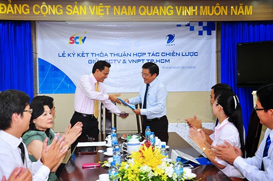 SCTV – VNPT TP.HCM ký kết thỏa thuận hợp tác chiến lược