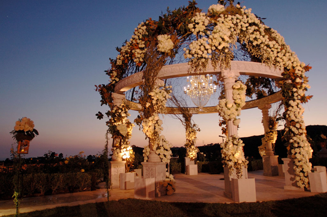 Wedding Ceremony Decor Altars Canopies Arbors Arches and Chuppahs 