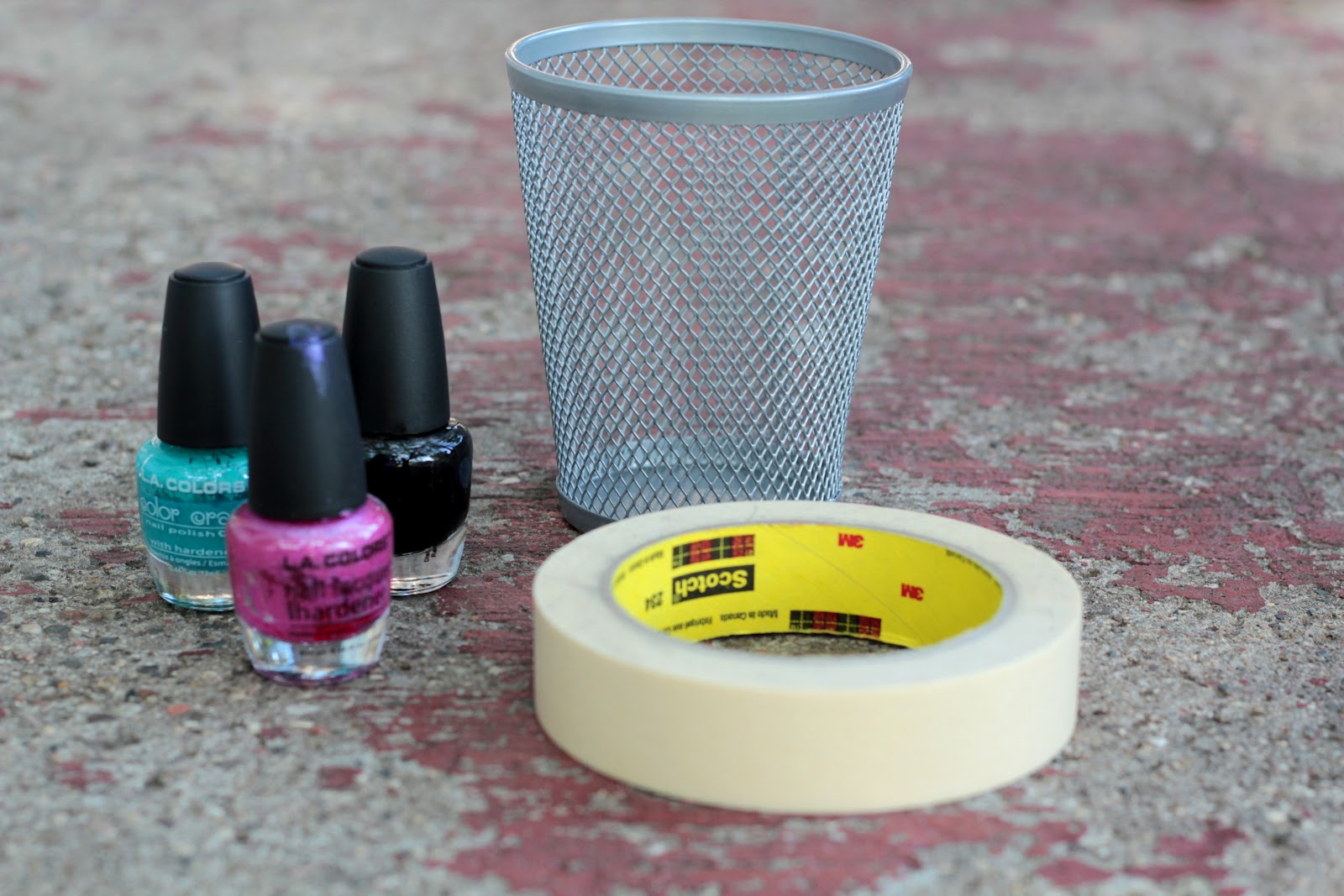 Kibbles 'N Knits DIY Chevron Pencil Cup