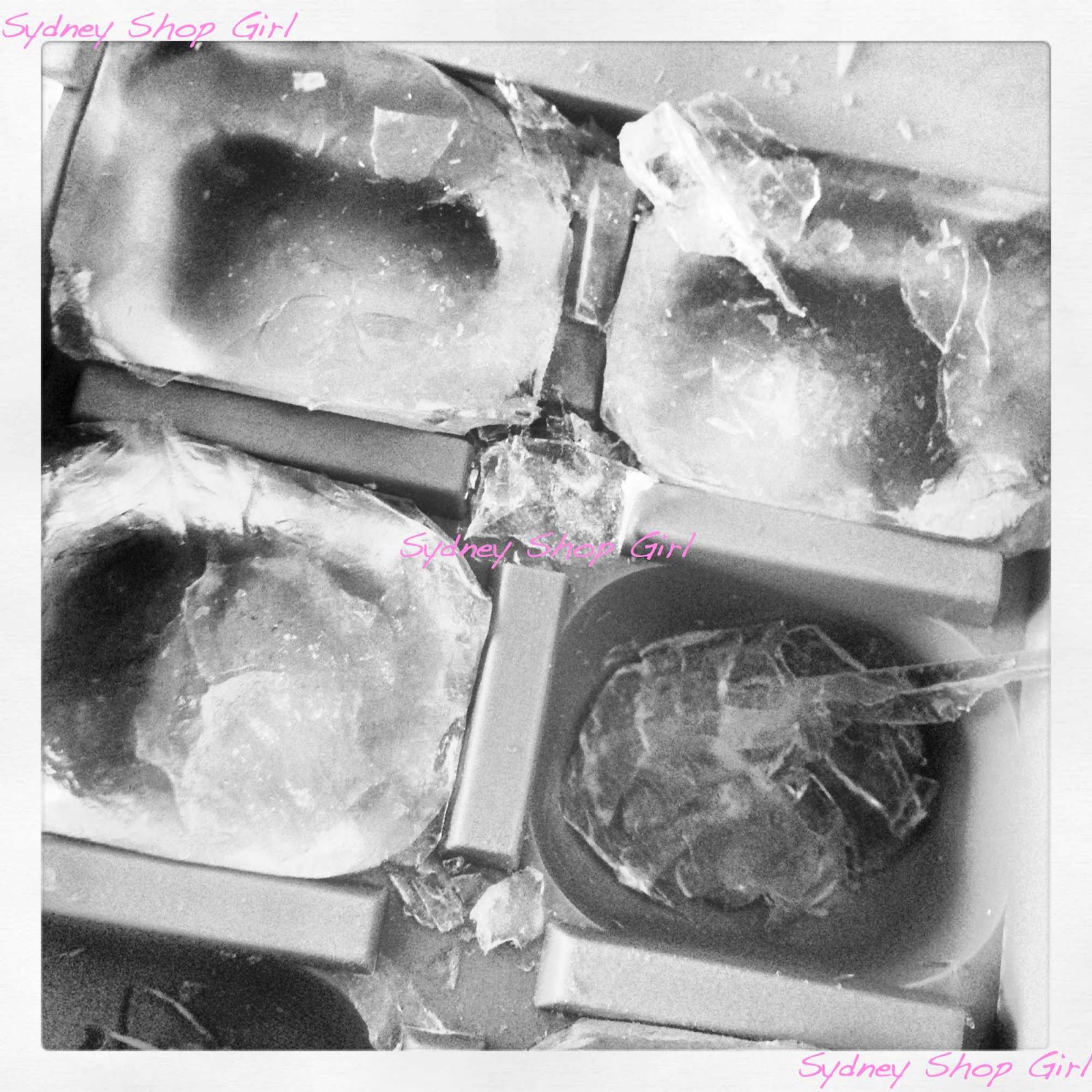 Ice and Rain. Batch Cooking. Sydney Shop Girl