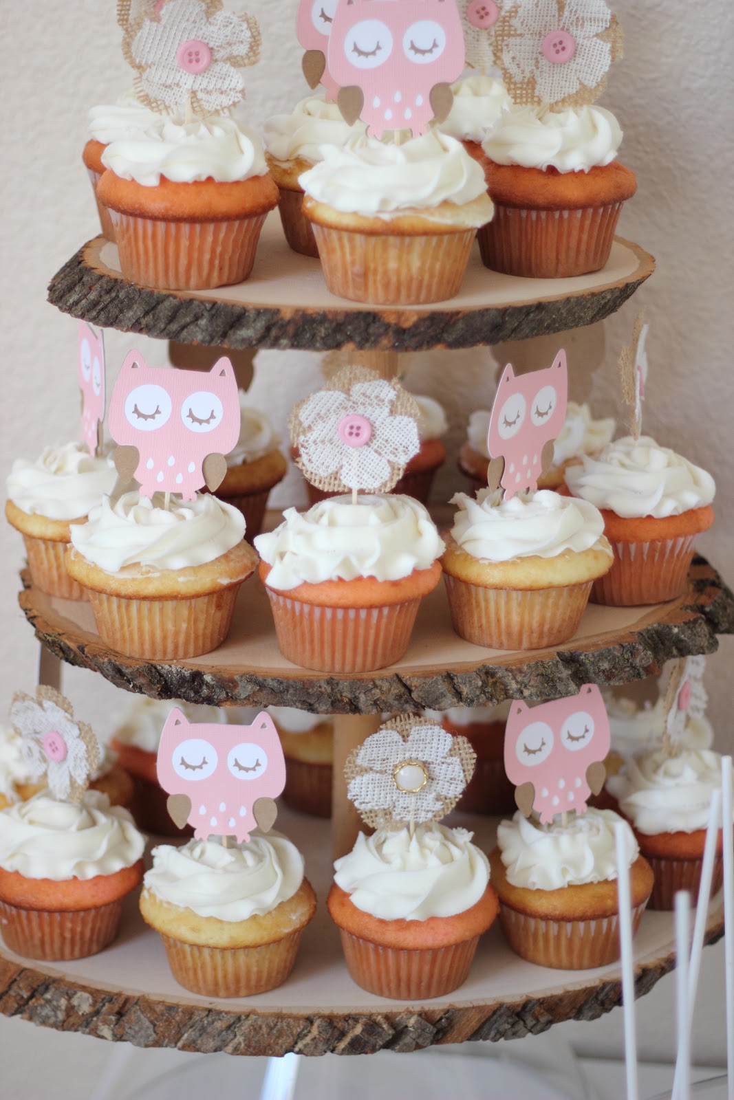 Wright By Me Pink Owl Baby Shower
