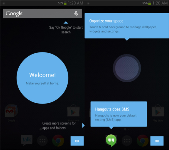 God Of Theme Making Download And Install The Android 4 4 Kitkat Launcher On A Android Phone