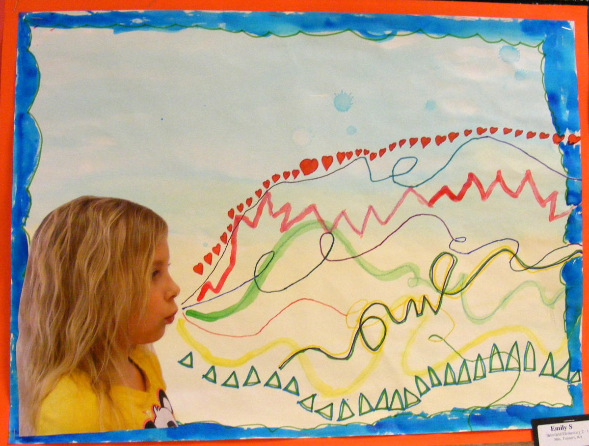 Line Art Grade 2 : Suffield elementary art nd grade line studies