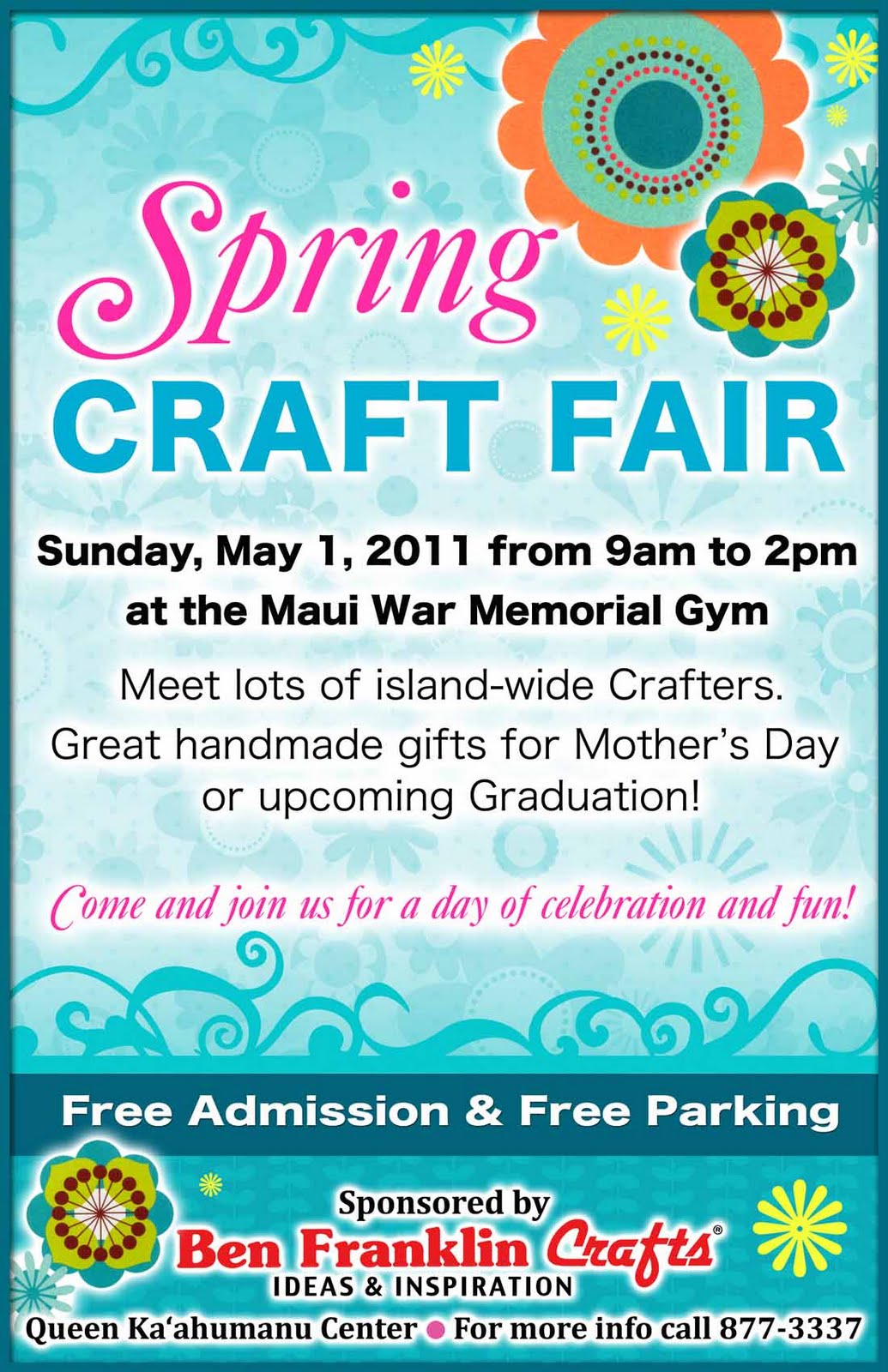 Ideas and Inspirations Spring Craft Fair