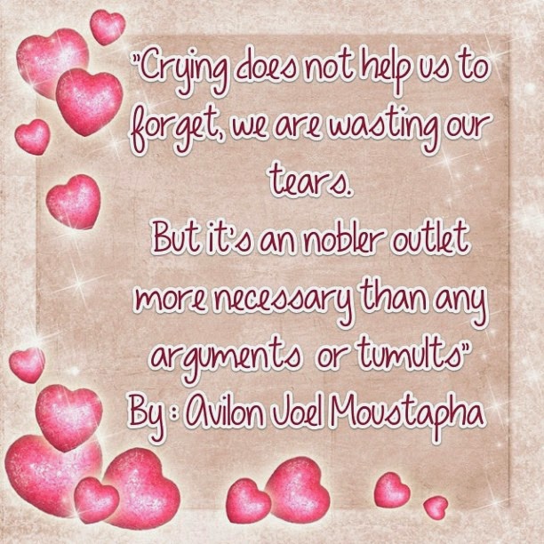 what does no tears mean