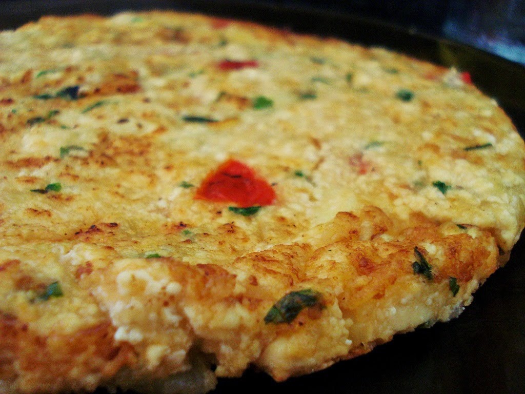 Fritada de Batata com Tofu