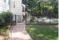 Wrought Iron Fence & Gate in Short Hills NJ