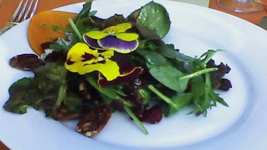 Everyday Finesse Using Pansies To Decorate Dishes