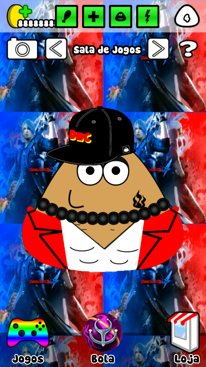 Google Play: Download-Pou Mod v1.4.17 (Liga da Justiça, Mário e