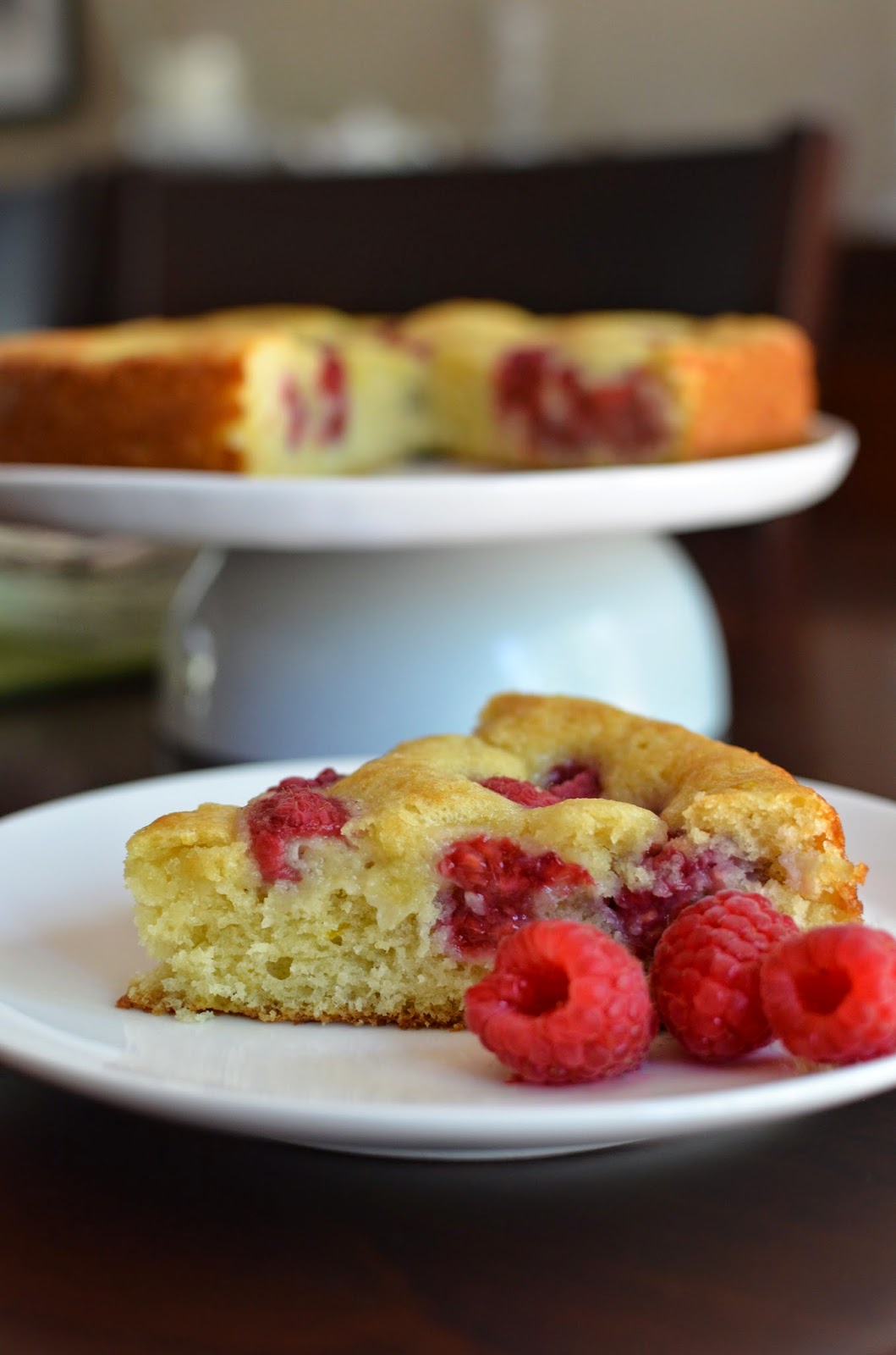 Playing with Flour Raspberry buttermilk cake