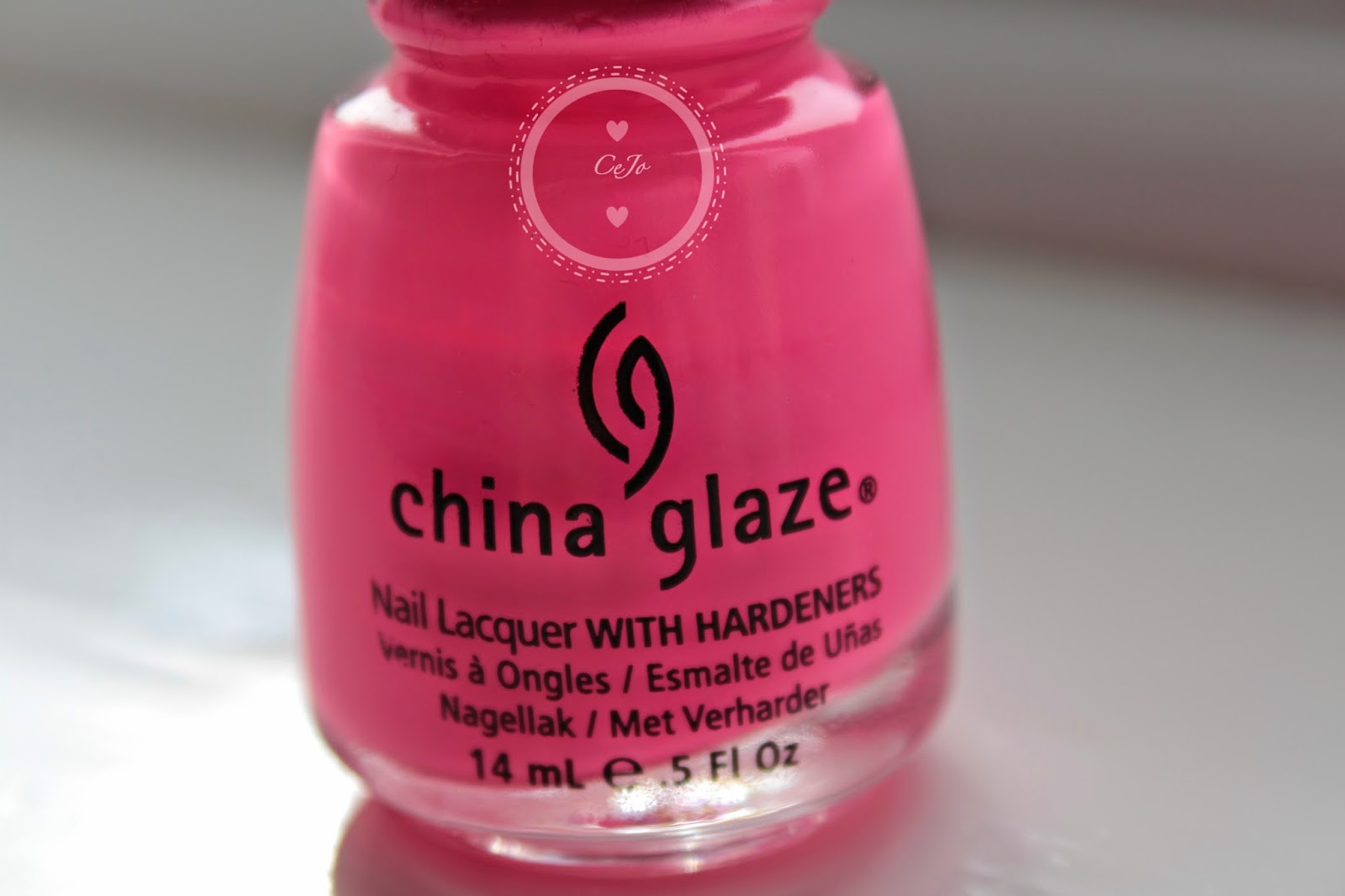china glaze shocking pink