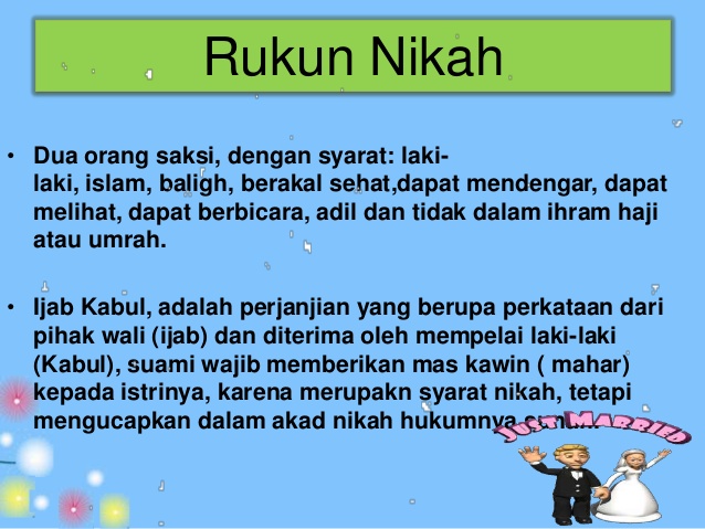 Rukun Nikah Lessons Tes Teach