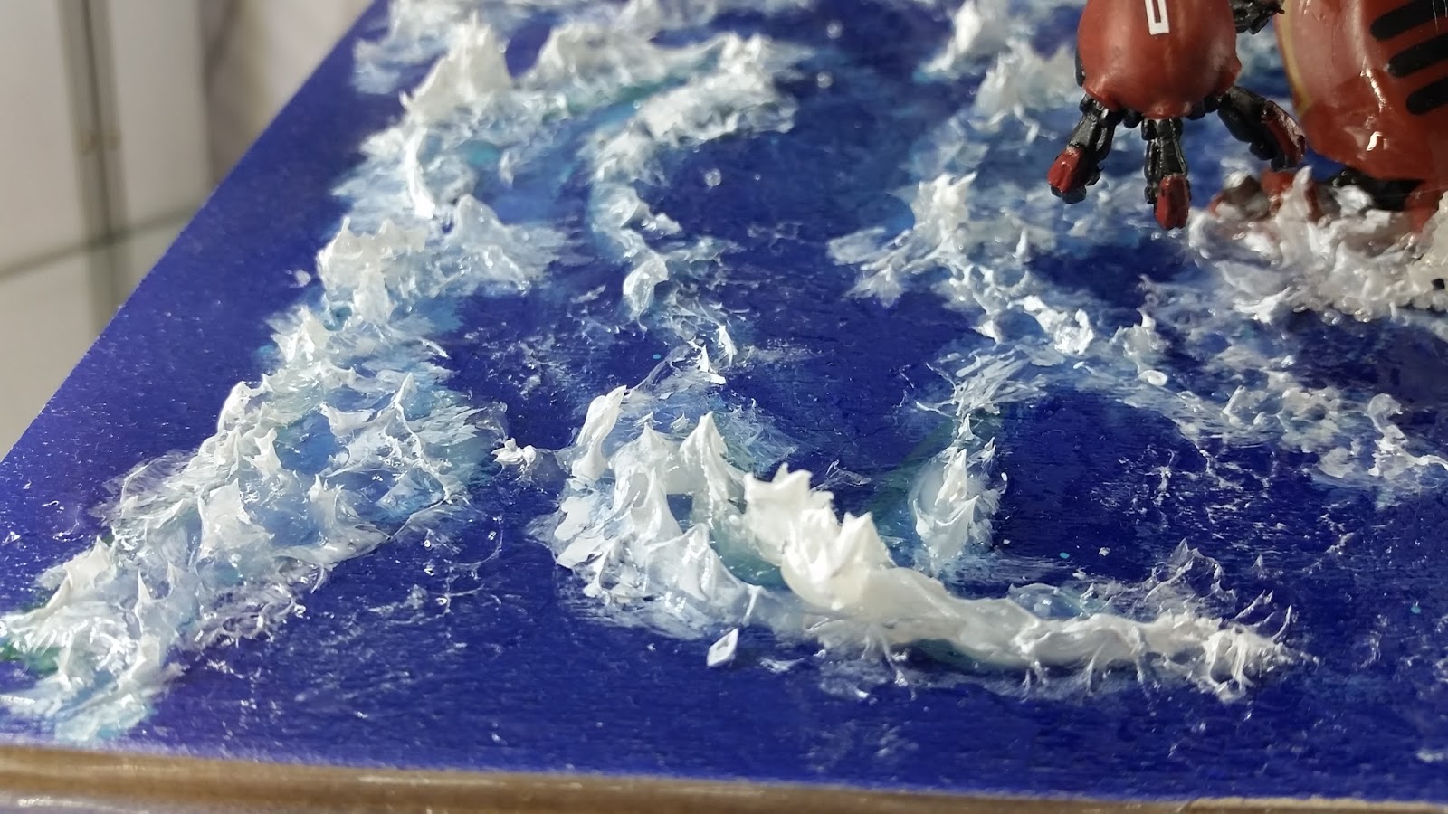 WAYLANDER Tutorial for Pacific Rim dio HOW TO MAKE A WATER DIORAMA