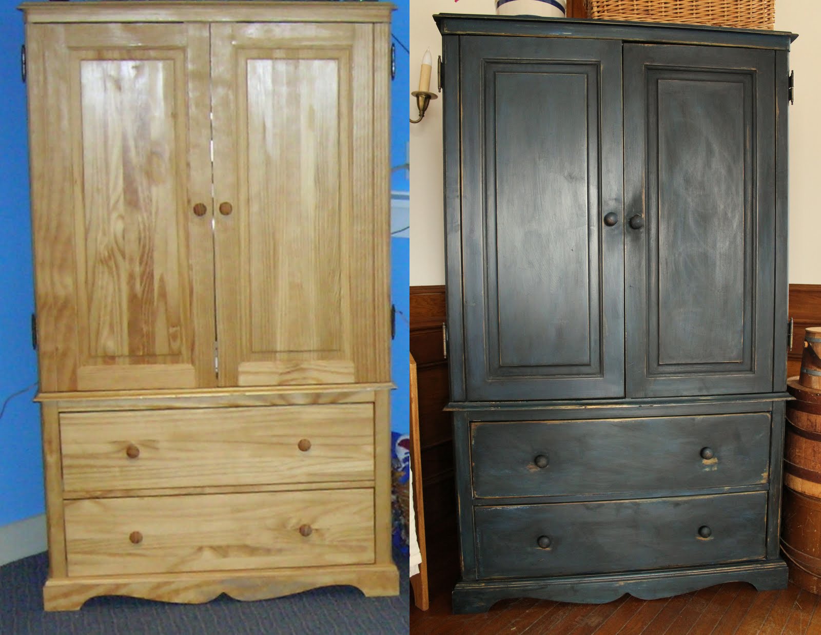 born imaginative. Antiquing furniture like the Pros...