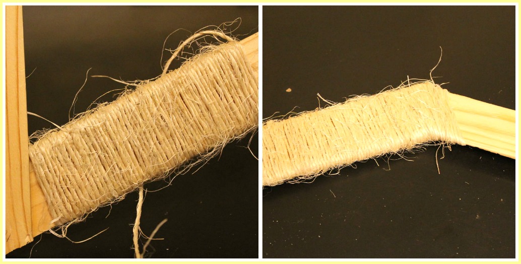 Twine Wrapped Christmas Star ChippaSunshine