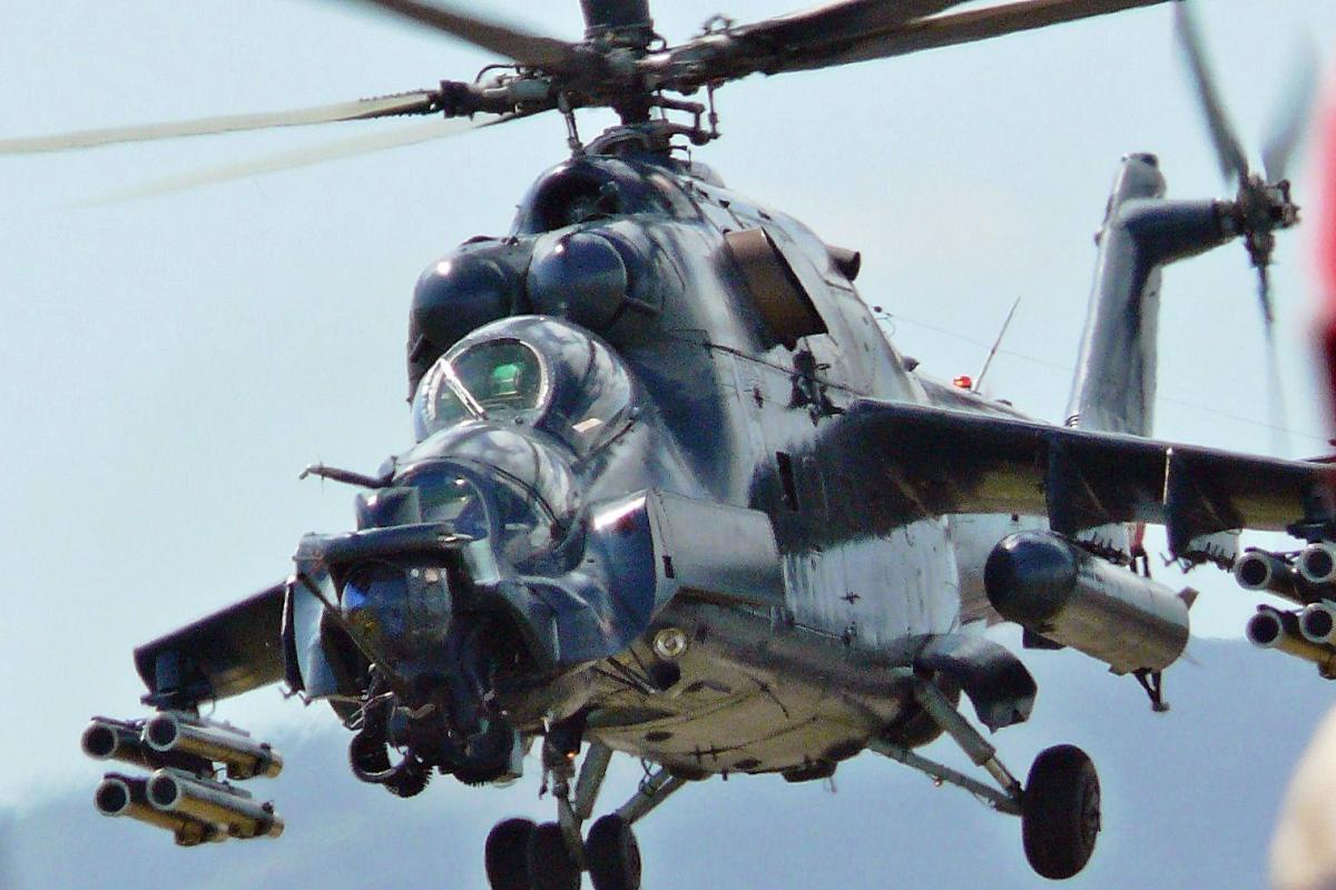 Mil Mi-35 Helicopter Attack Wallpaper 2