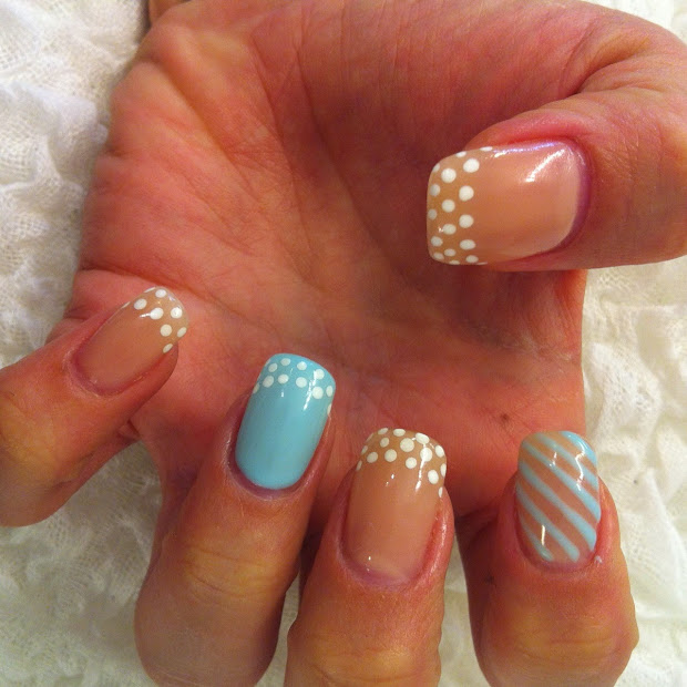 snazzy summer nails art 2014-2015http