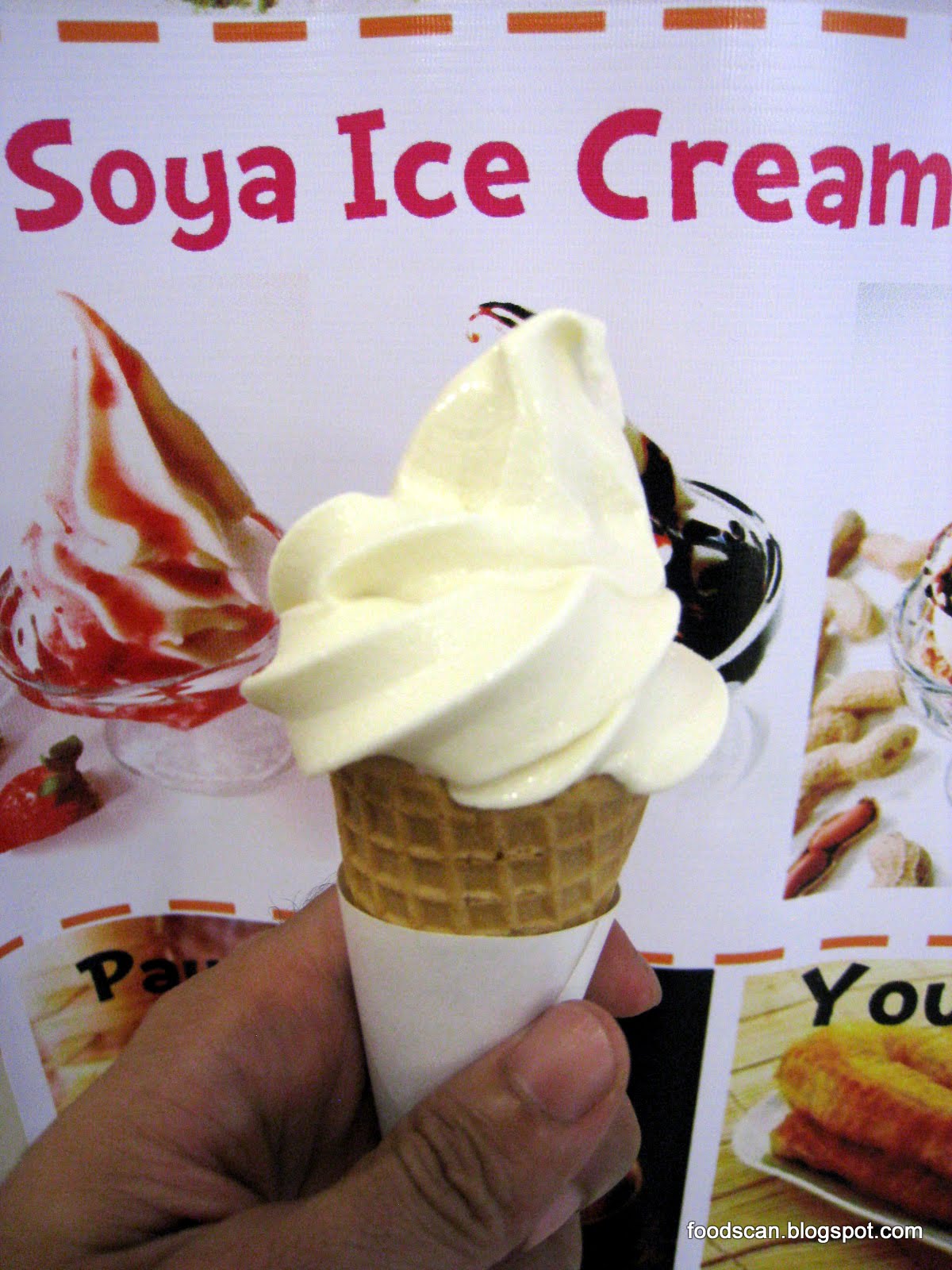 Qbean Soya Bean Ice Cream Food Scan