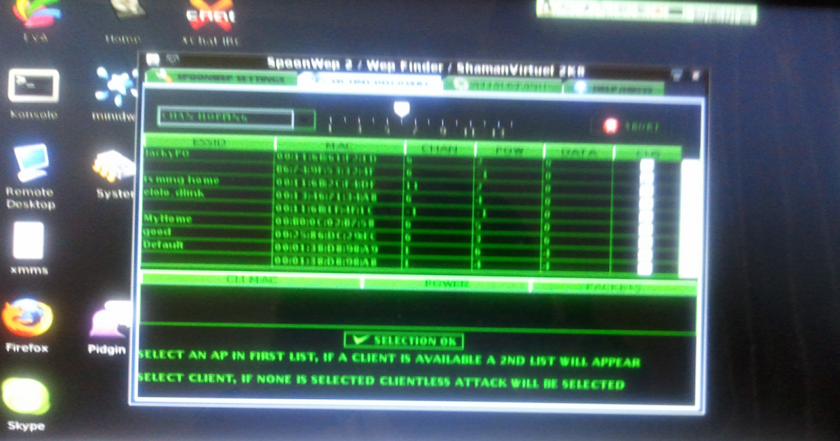 Hack wep with mac filtering software