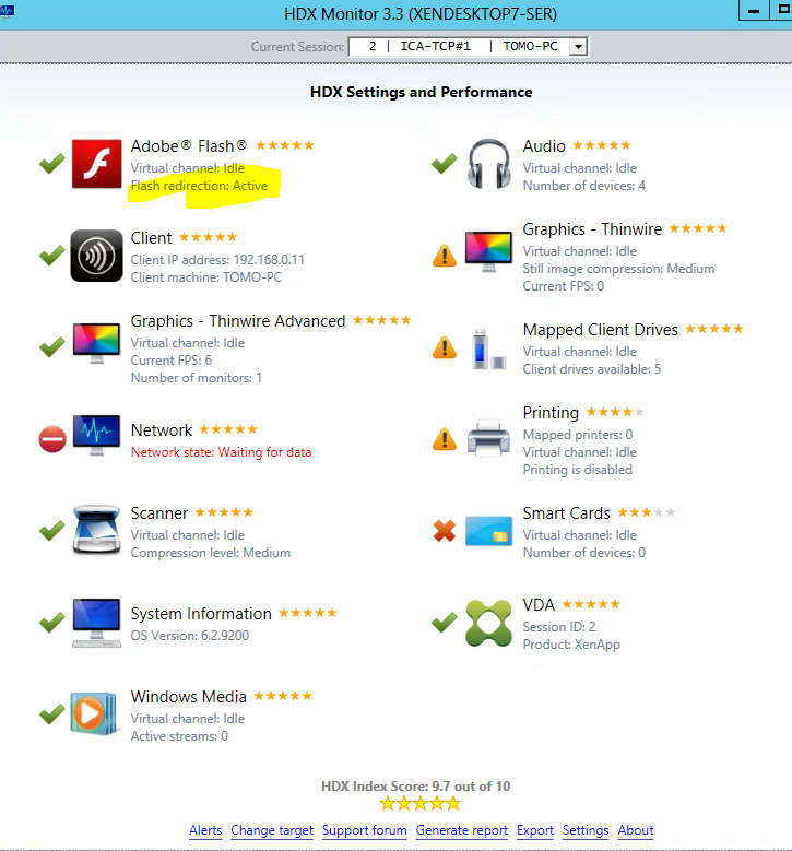 Citrix ICA/HDX Adobe Flash Redirection within VDI and XenApp Sessions