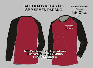 BAJU KAOS KELAS SMP