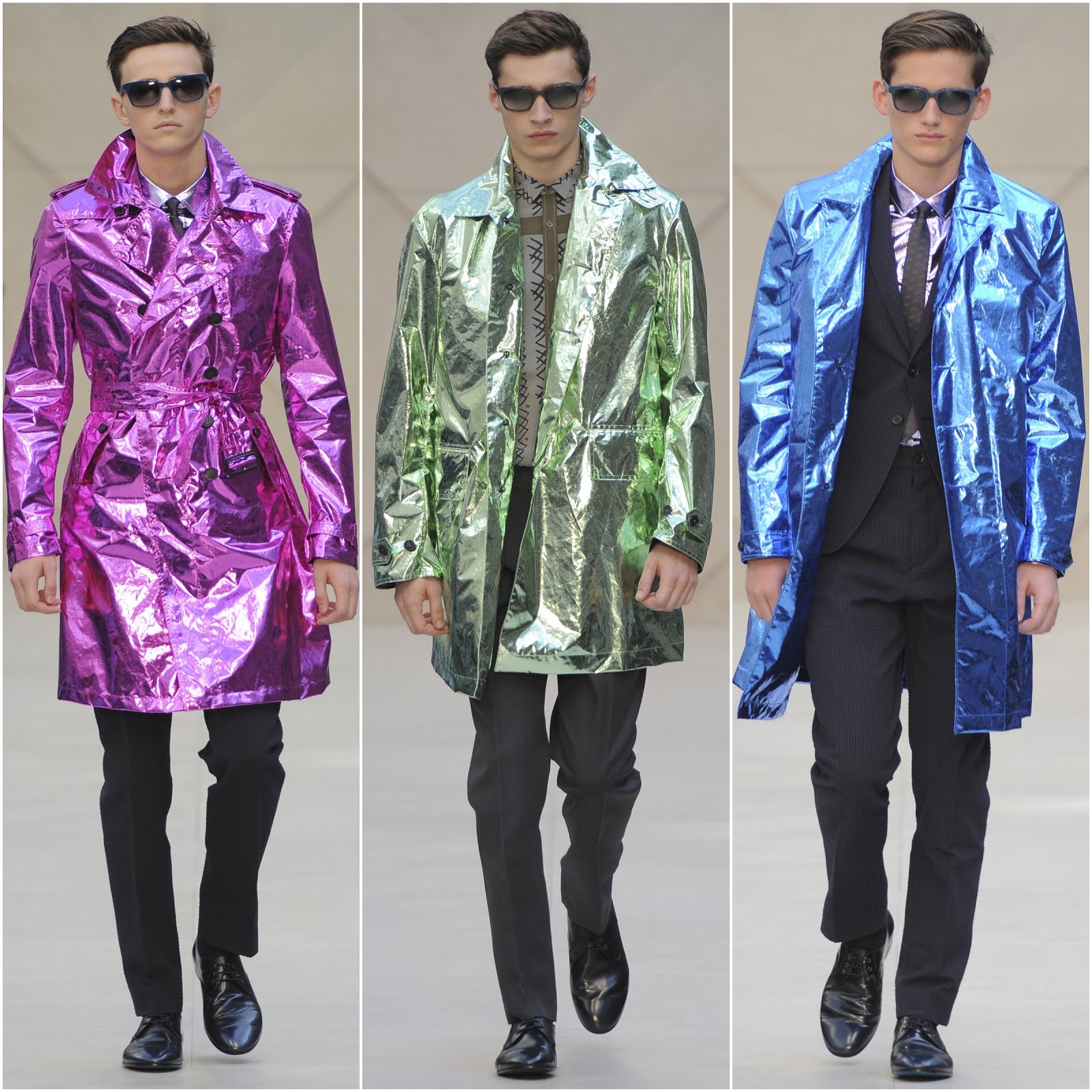 00O00 Menswear Blog George Craig from One Night Only at Burberry Prorsum FW2012 show London Fashion Week February 2013
