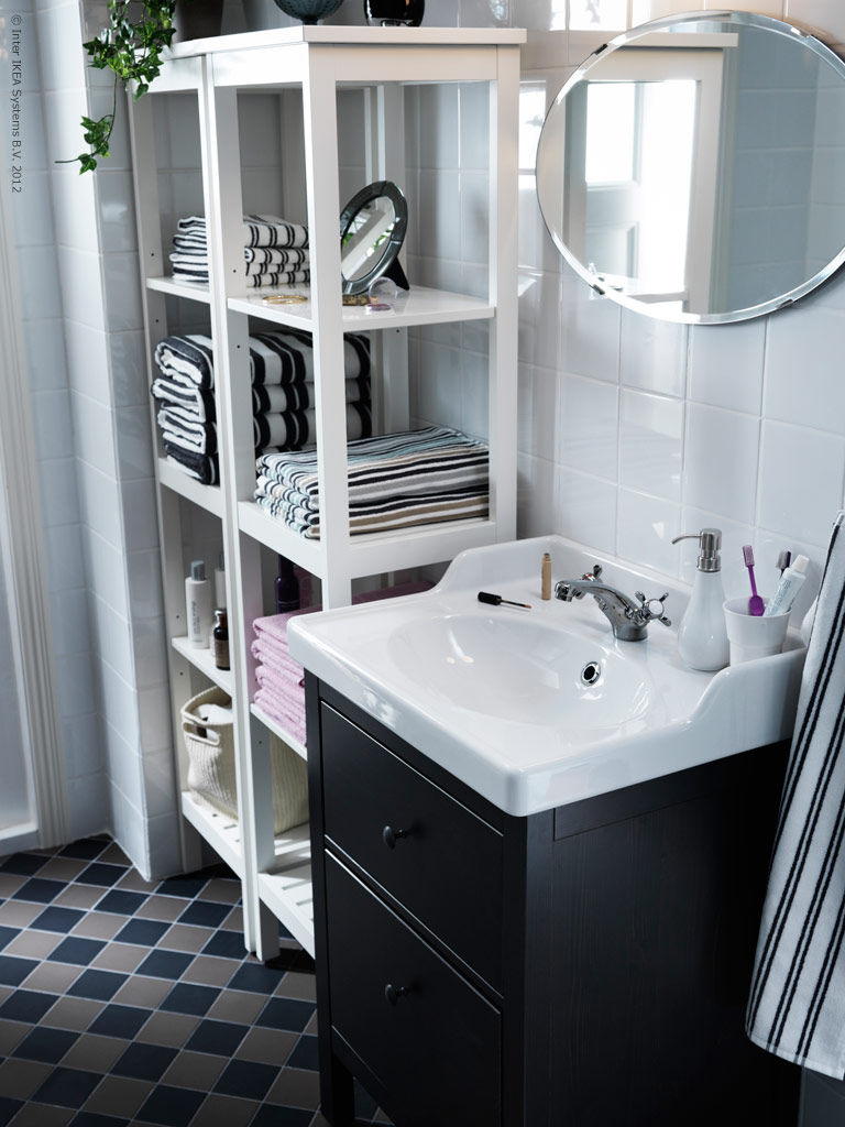 Lilla villa vita: ikea handfat hemnes