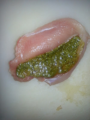 kyllingfilet pesto