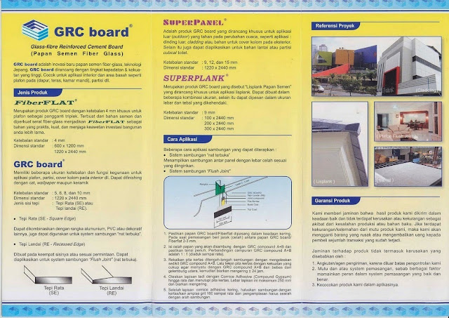 GRC Board Ukuran dan Kegunaan GRC Board Ukuran dan Kegunaan
